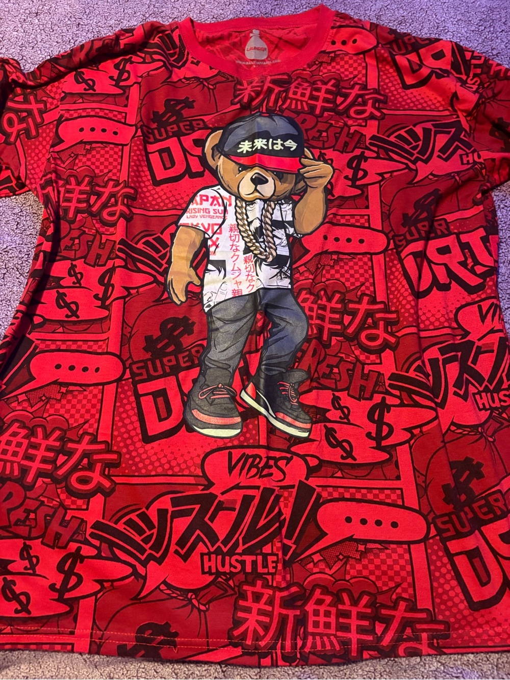 2010 Launder / Bailey Apparel XL graphic Tee